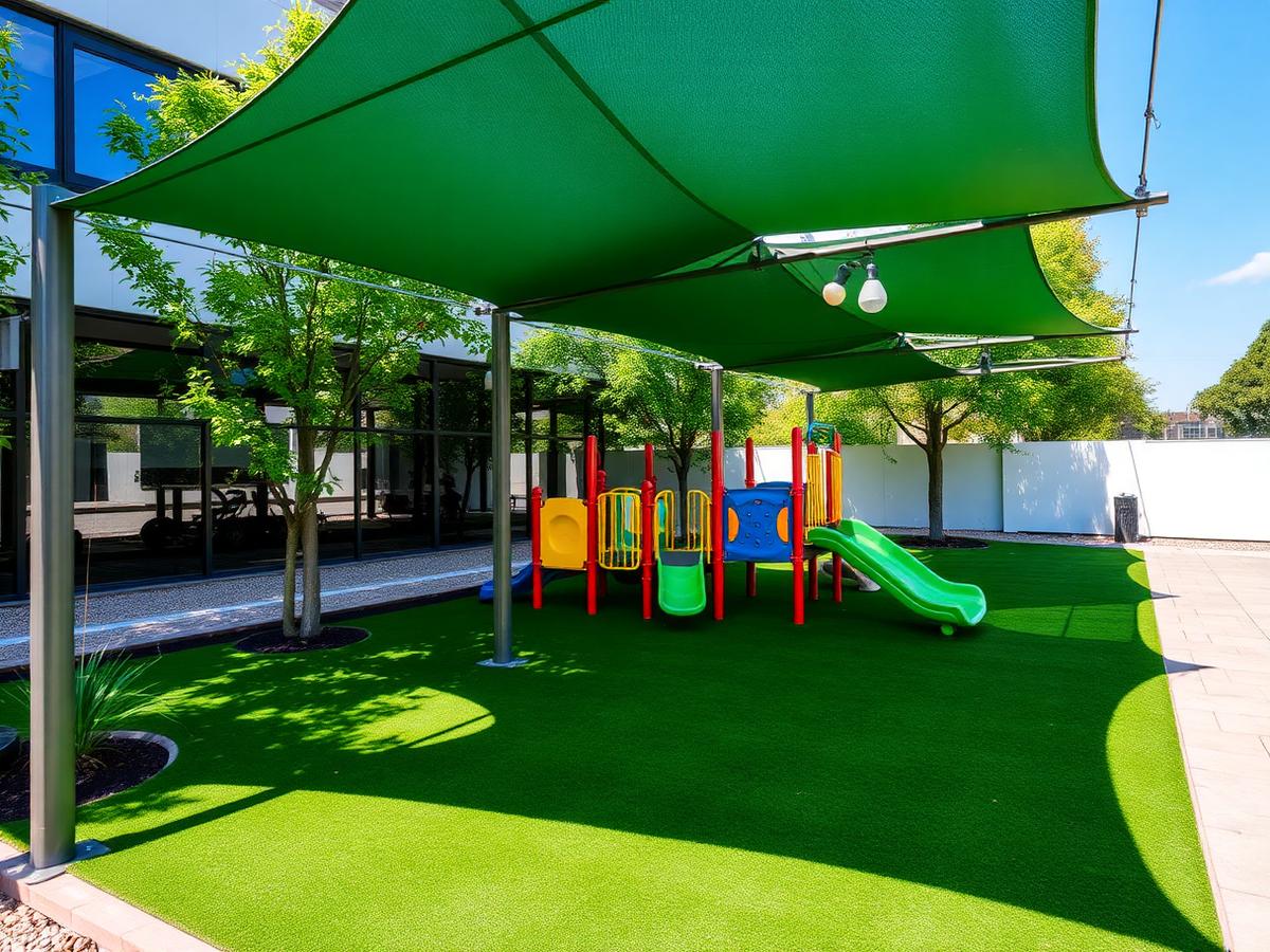 Playgrounds turf project